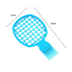 Sale tresse <span class=keywords><strong>Afro</strong></span> peigne torsadé facile à nettoyer barbier usage personnel peigne à cheveux bouclés tresse torsadée salon de coiffure - Product Image 5