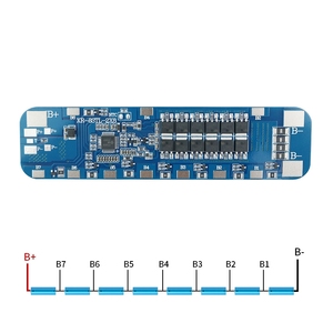 8S LiFePO4 แบตเตอรี่ BMS 24V 10A 20A 30A พอร์ตทั่วไป บอร์ดป้องกันสมดุล สำหรับ 18650 แบตเตอรี่เครื่องมือไฟฟ้า 3.7v - Product Image 2