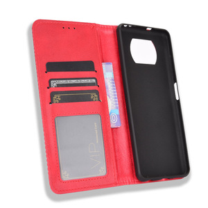 <span class=keywords><strong>Coque</strong></span> de téléphone en cuir PU directe d'usine pour <span class=keywords><strong>Poco</strong></span> <span class=keywords><strong>X3</strong></span> Pro housse de téléphone pliable lanière portefeuille Coques de couverture Mobile - Product Image 5