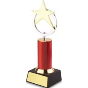 ดาวทองพร้อมแหวนถ้วยรางวัลสำหรับบริการลูกค้า - Product Image 2