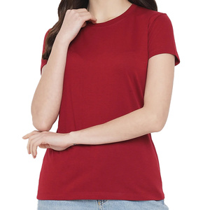 Premium Quality Cotton Stretchy Material Trendy Womens <b>Tshirt</b> Designed For Modern Casual Outfits And Everyday Fashion Looks - Product Image 1