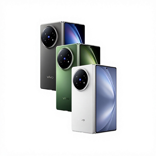 vivo X Fold5 New Launch Foldable Screen Business Flagship Phone Battery 120Hz AMOLED Display