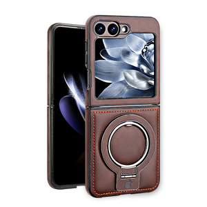 <span class=keywords><strong>Coque</strong></span> de téléphone magnétique en cuir PU pour <span class=keywords><strong>Samsung</strong></span> <span class=keywords><strong>Z</strong></span> <span class=keywords><strong>Flip</strong></span> 6 5 <span class=keywords><strong>4</strong></span> 3 Fold 6 avec support d'anneau en métal Couverture arrière de <span class=keywords><strong>protection</strong></span> antichoc - Product Image 1