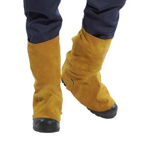 PORTWEST - SW32TAR Fundas de cuero marrón para botas-EAN 5036108287703 ROPA DE TRABAJO RESISTENTE A LLAMAS - Product Image 1