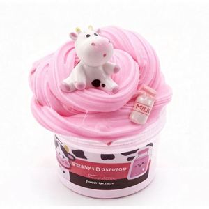 Pots de slime gonflant faits main, imaginatifs et colorés, à texture lisse, pour enfants, anti-stress, durables, pack de divertissement DIY en pâte à modeler - Product Image 5