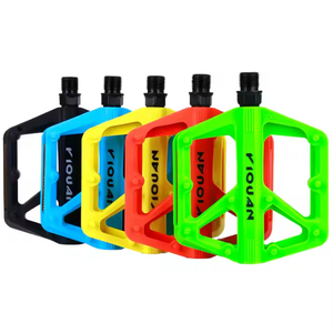 17057 <span class=keywords><strong>Double</strong></span> DU Vélo Vélo Pédale avec Réflecteur <span class=keywords><strong>VTT</strong></span> Vélo De Route Pédale En Nylon - Product Image 1