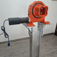 Harga pabrik 6 "VE6 Slew Drive vertikal Slewing Drive untuk poros tunggal sistem pelacakan surya