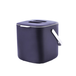 Thùng rác nhà bếp hai tầng có nắp, gắn tường, kiểu nhấn nắp - Product Image 1