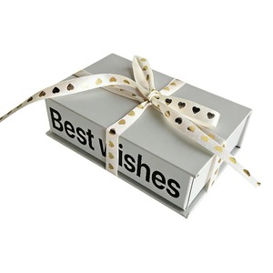 Custom Thin Book Style Flip Open Magnetic Jewelry Gift Box <b>Paper</b> <b>Boxes</b> for Necklace Jewelry - Product Image 4