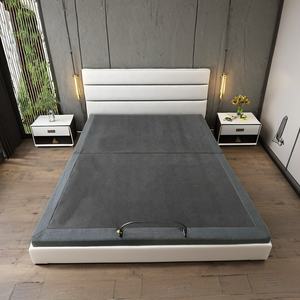 Cama Moderna Plegable con Cuatro Motores, Altura Totalmente Ajustable, Función de Inclinación de Cabecera y Soporte Lumbar, Almacenamiento, Modelo NK-DA10 - Product Image 1