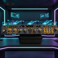 Módulo de Simulación de Vuelo, Placa Apical, Módulo de Conducción FCU Izquierdo, EFIS, Módulo de Iluminación Personalizado, Airbus A320, Sim Racing