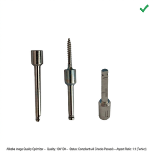 Adaptador de eje para taladro dental, varilla de extensión metálica mecanizada por CNC para pieza de mano dental, servicio de fresado personalizado - Product Image 3