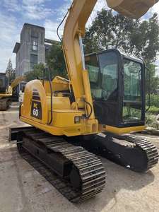 Mini-excavatrice PC60-8 Komatsu d'occasion de 6 tonnes fabriquée au Japon avec des composants de la pompe de la boîte de vitesses du moteur central - Product Image 6
