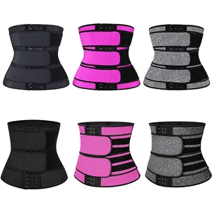 3 Strap Waist Trainer Slimming Sheath Reducing Girdles Weight Loss Shapewear Belt Woman Body Shaper Girdle Corset Belt