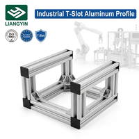 Perfil de Extrusión de Aluminio LIANGYIN 6061 con Tratamiento de Superficie Personalizado para Sistemas de Ventanas y Muros Cortina Arquitectónicos ISO9001