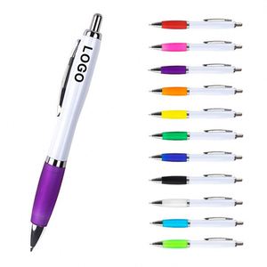 Bolígrafos Promocionales Personalizados de Plástico con Empuñadura de Goma Suave, para Regalos Publicitarios de Oficina, Escuela y Negocios - Product Image 1