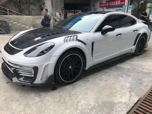 Kit carrosserie semi-carbone pour Porsche Panamera 971, mise à niveau MSY, kit carrosserie, pare-chocs avant, pare-chocs arrière, jupes latérales, capot, pièces extérieures - Product Image 4