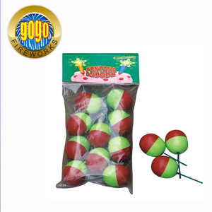 Wholesale GO1006 Foot Ball Thunder Cracker Powerful Firecrackers for Celebrations Loud Voice Bomb Fireworks Factory Direct Sale