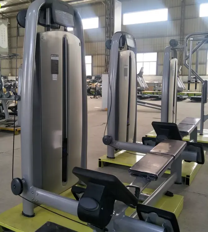 Kommerzielle Fitness-Studio-Fitnessausrüstung aus Stahl pin-belastet niedrig sitzende Reihe Trainingsgeräte für Sport und Training