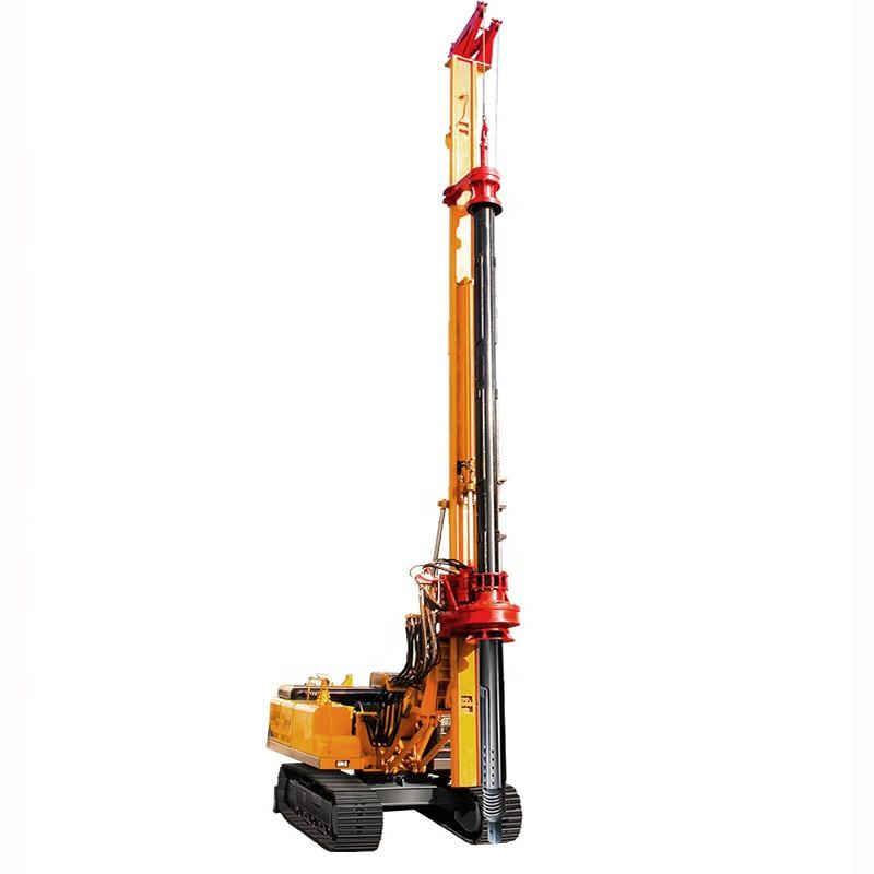 Track Hydraulic Mini Bored Pile Rotary Piling Rig Machine