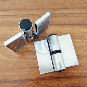Accesorios de hardware de inodoro de alta resistencia baratos de fábrica, bisagras de partición de cubículo de inodoro de acero inoxidable 304SS para partición de puerta de WC - Product Image 5