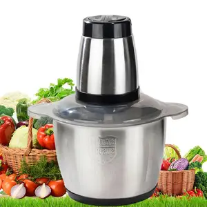 meat grinder steel shredder stainless household machine cooking mince, kitchen multifunctional electric