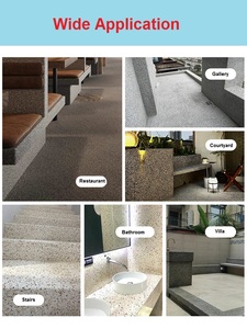 Xu Hướng Mới Nhà Cung Cấp Acrylic Màu Tự Nhiên Cát Sàn Đá Lớp Phủ Nhựa Rửa Lỏng Đá Sơn H-1078 - Product Image 5