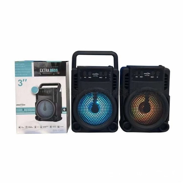 CHEAPEST 3 Inch Car Wireless Speaker Blue Tooth 1360 Single Large Volume Portable Outdoor High-quality Home Audio Square Dance