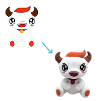 Jouets en peluche personnalisés pour animaux de compagnie, mascotte d'activité de poulet, fabrication OEM/ODM, avec rembourrage en coton PP, unisexe