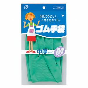 Gants de ménage en caoutchouc de poids moyen taille M - Product Image 1