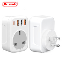 Adaptateur de voyage UK vers US et EU vers UK/US, fabriqué en Chine
