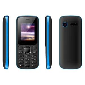 China New 2G GSM Mobile 1.77 Inch Feature Phone With Camera And Torch Support Dual SIM Card