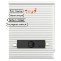 Tuya app BLE empreinte digitale roll up porte obturateur serrure de porte