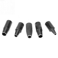 Ensemble d'outils en cuir pour travaux manuels, poinçon, vis, perceuse à livre amovible, automatique, avec 6 tailles de pointes de 1,5 à 4 mm