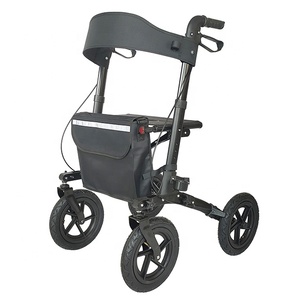 2025 Hot Selling <span class=keywords><strong>Rehabilitation</strong></span> für ältere Menschen/Senioren 12 ''Wheels Walker & Rolla tor Mobility Aid - Product Image 3
