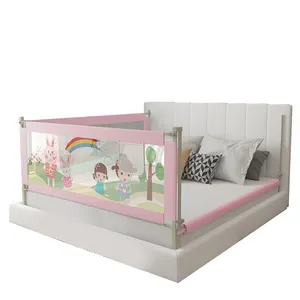Вертикальная Подъемная боковая направляющая для детской кроватки, металлическая рама, направляющая для детской кроватки, направляющая для безопасности сна ребенка