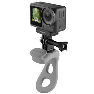 Sangles élastiques multifonctionnelles réglables en silicone Telesin pour support de caméra d'action - Compatibles avec moto et vélo - Product Image 4