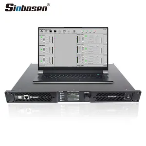 K4-1400 Pa professionale Audio Sinbosen portatile voce Dsp controllo digitale classe D stadio Stereo potenza amplificatore indirizzo pubblico