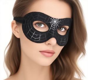 2 Máscaras Faciales Completas Halloween - Máscara Negra Sin Rostro - ¡Perfectas Para Fiestas Y Disfraces!
