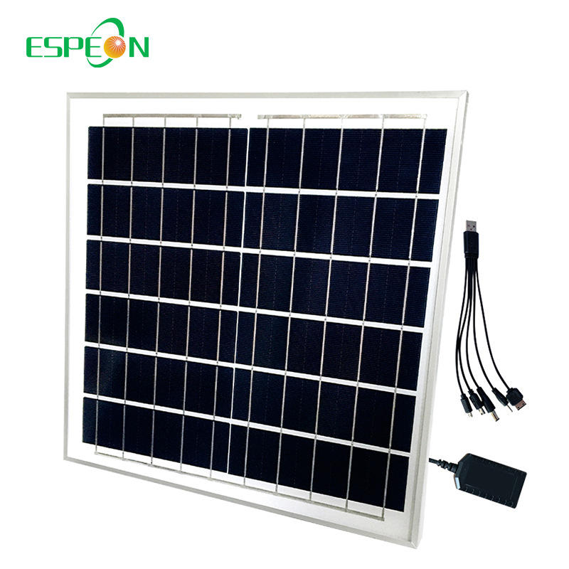 Ricarica Telefono Energia Solare Pannello Solare USB 1W 5.5V Per Telefono - 95x95mm Portatile Per Esterno Pannello Solare Per Esterni