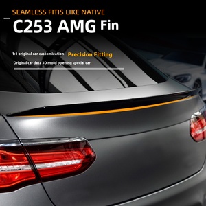 สปอยเลอร์หลังคาหลังแบบเดี่ยวสำหรับรถยนต์ Mercedes-Benz C253 GLC260 300 Coupe AMG ปี 2016 วัสดุ ABS อุปกรณ์ตกแต่งรถยนต์ รุ่น AMP-Z-WG-BCS-AMP - Product Image 4
