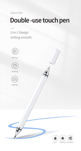 Penna Touch 2 in 1 in Metallo con Punta Sostituibile e Penna a Sfera per iPhone e Tablet - Product Image 5