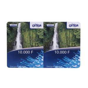 Impresión de papel de Tarjeta de Recarga <span class=keywords><strong>prepago</strong></span> Código de recarga de rasguños Tamaños personalizados Datos de logotipo para África - Product Image 3