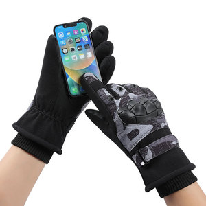 ถุงมือยุทธวิธีลายพรางสีน้ำตาล DFU2 สำหรับกิจกรรมกลางแจ้ง ทนทาน กันลื่น ป้องกันนิ้วมือเต็มรูปแบบ - Product Image 4