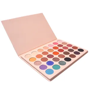 Bán Buôn Màu Sắc Mỹ Phẩm Nhãn Hiệu Riêng Matte Trang Điểm Mỹ Phẩm Bóng Mắt 35 Màu Eyeshadow Palette