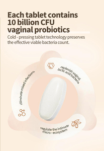 100 milyar CFU vajinal probiyotikler peptid tabletler kadınlar için Candida Albicans & koku vajinal probiyotikler ortadan kaldırmak kaşıntı rahatlatmak - Product Image 5