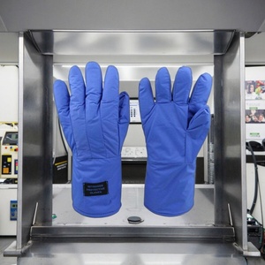 Gants de sécurité cryogéniques imperméables avec doublure en coton chaud, résistants à l'azote liquide et à la glace sèche, pour le travail et le stockage - Product Image 6