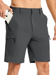 Pantalones Cortos Cargo Multibolsillos para Hombre, Ropa <span class=keywords><strong>de</strong></span> Trabajo para Deportes al Aire Libre, Pantalones Cortos Casuales <span class=keywords><strong>de</strong></span> Verano para Senderismo, Pantalones Capri Transpirables <span class=keywords><strong>de</strong></span> Secado Rápido - Product Image 3