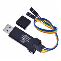 ST LINK Stlink ST-Link V2 Mini STM8 STM32 Simulador Descargador Programador con Cubierta para Cable DuPont ST Link V2