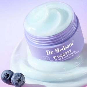 Loción de etiqueta privada, crema facial blanqueadora para el cuidado de la piel, crema hidratante radiante de arándanos universitarios, barrera para la piel, crema Straffung - Product Image 1